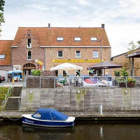 Wielrijdersrust het dorstige hart Koksijde Buitenkant foto